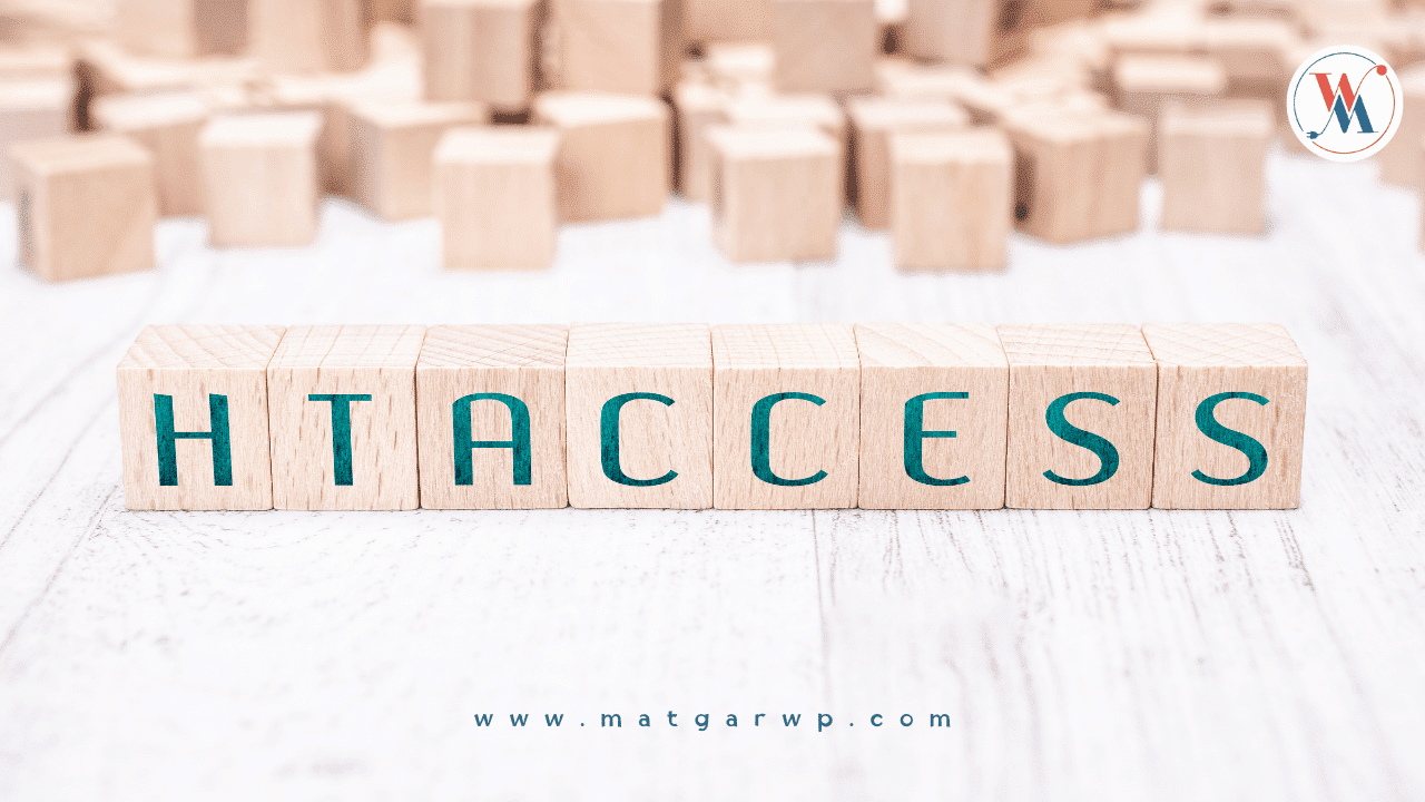 إعادة إنشاء ملف .htaccess