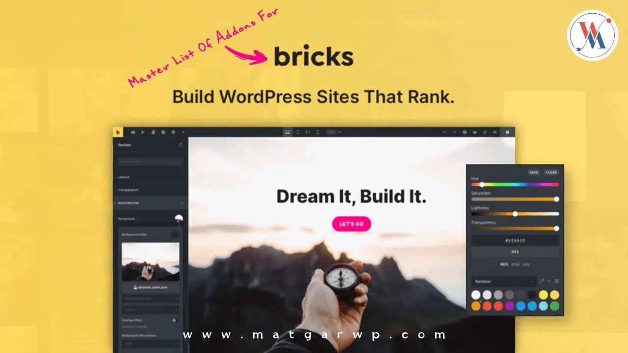 مميزات Bricks Builder