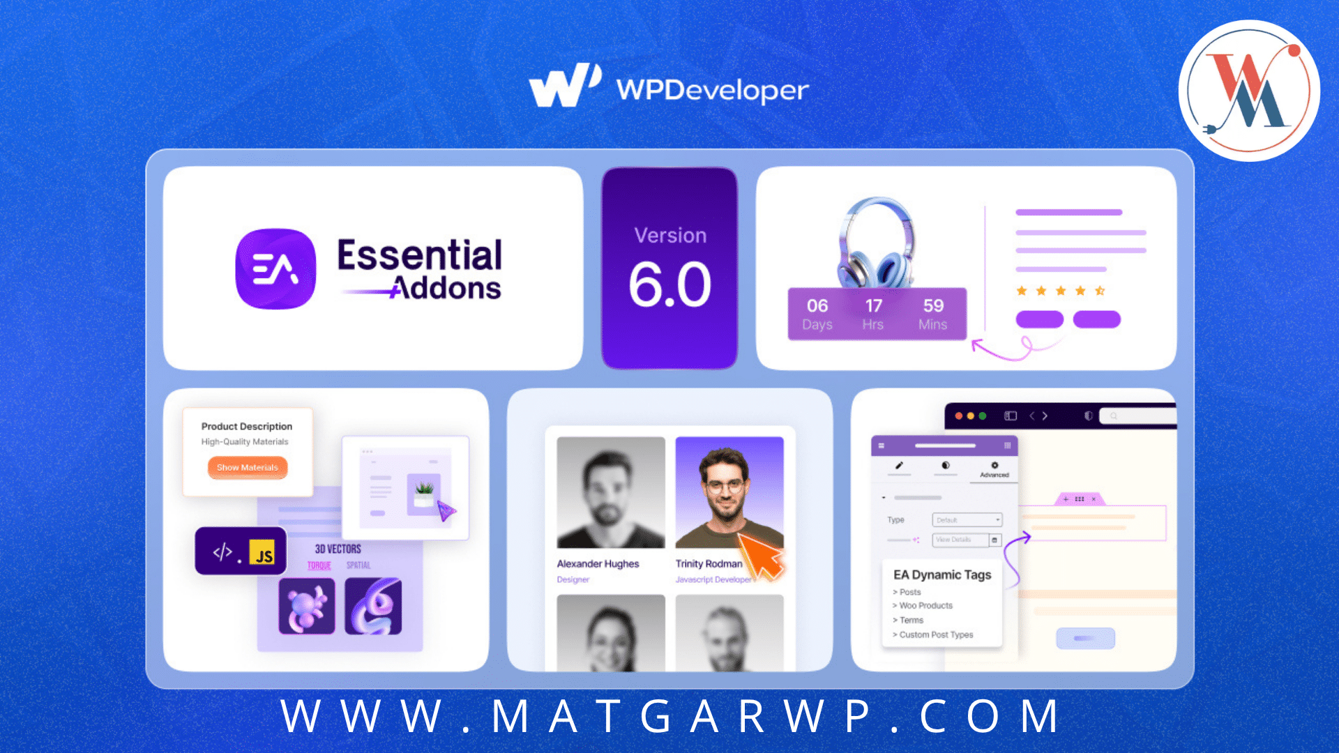 إضافة Essential Addons التوسعة الأضخم والأكثر شعبية لمنشئ الصفحات Elementor