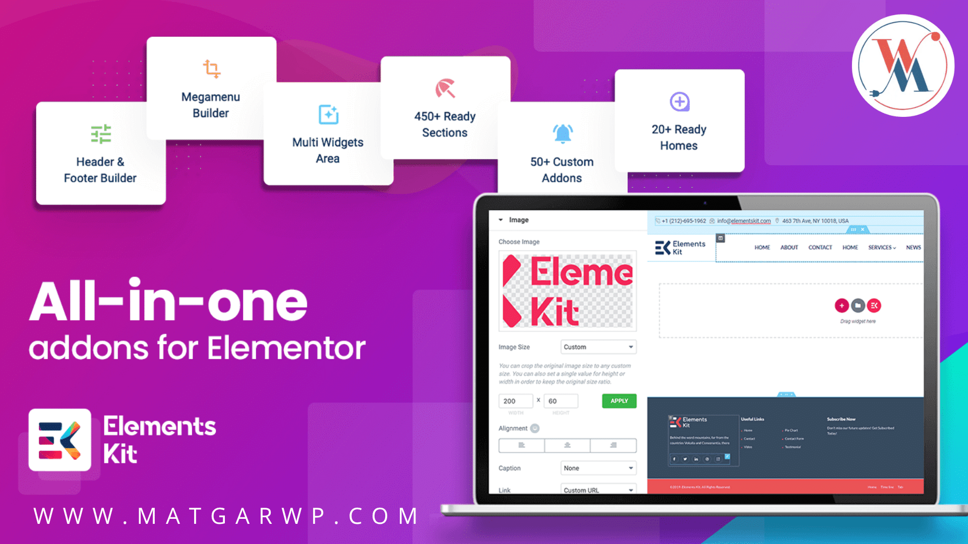 إضافة Elementskit الحزمة الشاملة (All-in-One) لاحتراف التصميم بـ Elementor