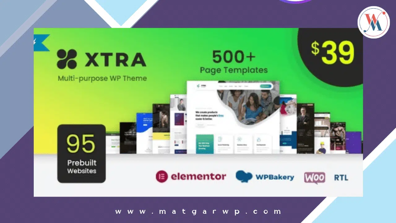 مميزات قالب Xtra Theme