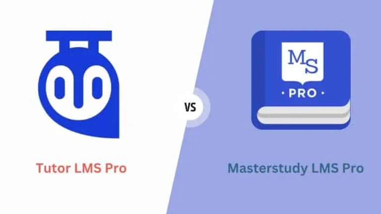 مقارنة بين إضافة Masterstudy LMS Pro وإضافة Tutor LMS Pro لمواقع ووردبريس